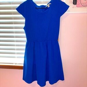 Royal blue dress